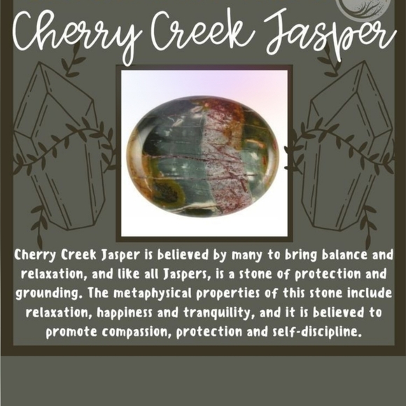 Cherry Creek Jasper Gemstone 925 Sterling Silver Handmade Ring - Picture 2 of 2